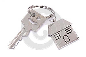 House key on keyring