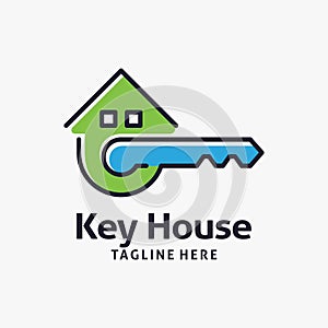 House key logo design