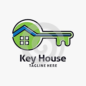 House key logo design