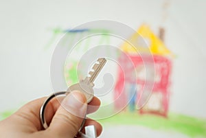 House key real estate concept