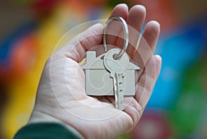 House key real estate concept