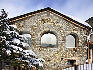 House in la Cortinada. Andorra