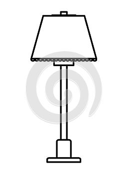 House lamp isolated icon