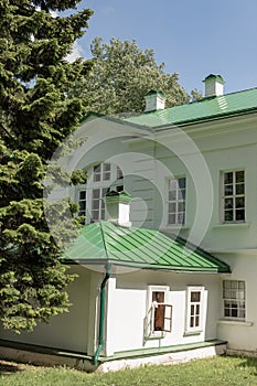 House of Leo Tolstoy in the estate of Count Leo Tolstoy in Yasnaya Polyana