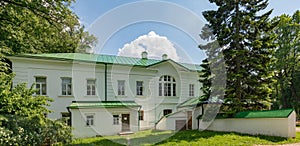 House of Leo Tolstoy in the estate of Count Leo Tolstoy in Yasnaya Polyana