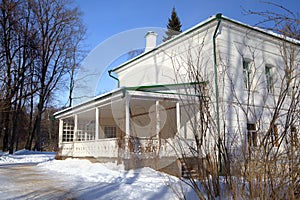House of Leo Tolstoy in Yasnaya Polyana.
