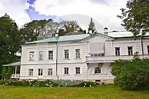 House of Leo Tolstoy in Yasnaya Polyana now a memorial museum.