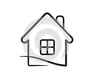 House Line Icon