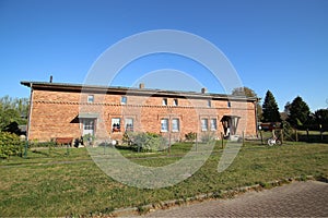 House listed as monument in Klein Kiesow, Germany