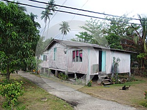 House of locals in Juara village, Tioman Island photo