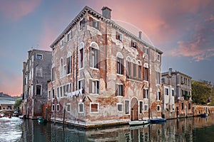 House located very close to the Madonna dell`Orto, in the sestiere of Cannaregio, Venice, Italy