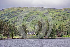 House on Loch Katrine, Loch Lomond & The Trossachs National Park, Scotland