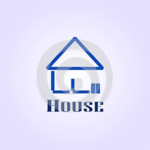 House logo vector design