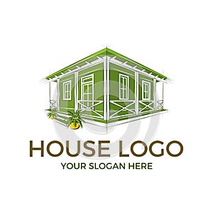 House logo vector design template