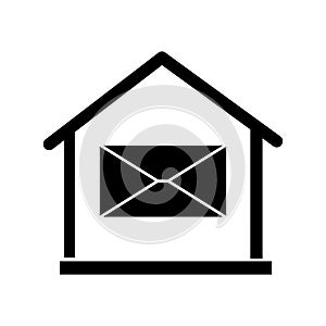 House mailbox Isolated Vector icon which can easily modify or edit