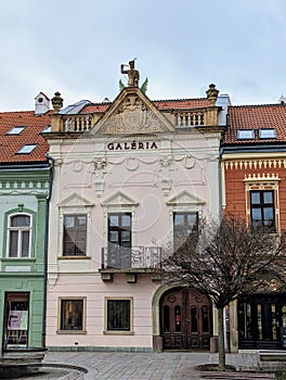 House in the main square Presov, Eperjes Slovakia