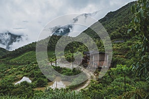 House in Mingyue Mountain, Jiangxi, China