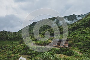 House in Mingyue Mountain, Jiangxi, China