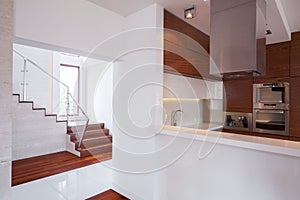 House in minimalistic design