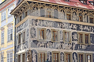 House `At the Minute` in Prague`s Old Town Square