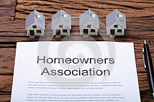 House Model Near HOA Rules And Regulations