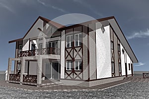 House Model Sketch