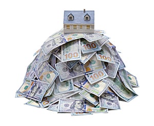 House on Money Pile