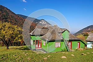 House in mountain village (Romania)