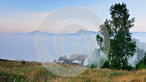 House in the mountains