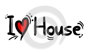 House music style love