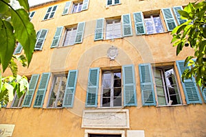 House of Napoleon Bonapart in Ajaccio France