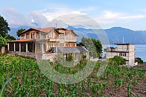 House near Lago Atitlan, Guatemala photo