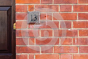 House number 13