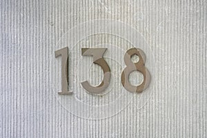 House number 138