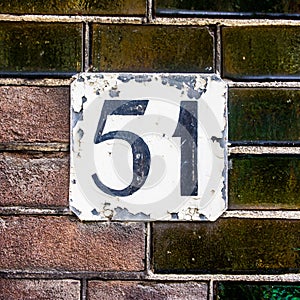 House number 51