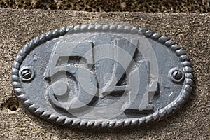 House number 54 in Nimes