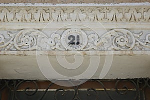 House number