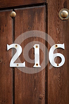 House number 216