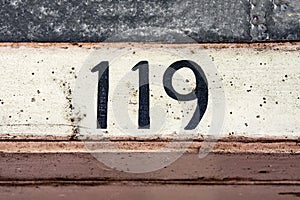 House number 119