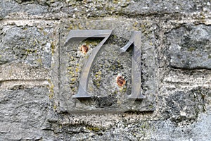 House number seventy-one