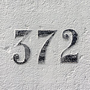 House number thee hundred and seventy two 372