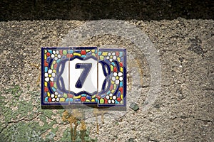 House numbers