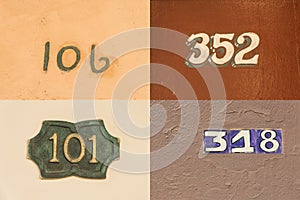 House numbers in Old Havana #2