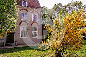 House in old city Gdansk, Poland