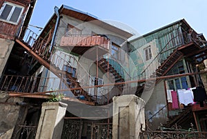 House in Old Town. Tbilisi. Georgia. photo