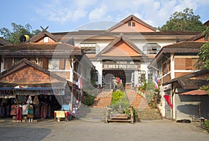 House of opium in Ciag Saen. Golden triangle, Thailand