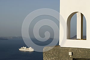 Haus durch das Meer griechisch insel 