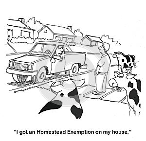 House Owner Gets Homestead Exemption photo