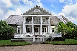 House of P.A. Hannibal in Petrovskoe village, Russia