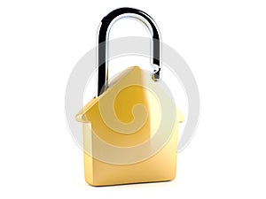 House padlock concept